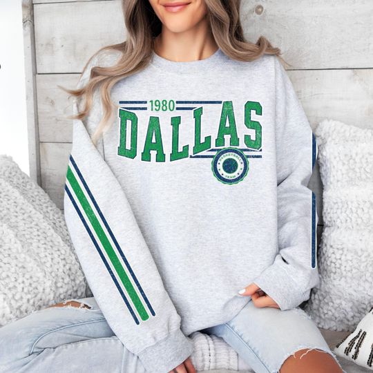 Dallas Basketball Retro Unisex Sweatshirt, Maverick Basketball Team, Crewneck Vintage Style Jumper, Sports Fan Apparel, Basketball Fan Gift