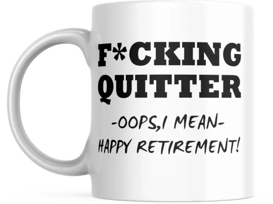 Discover Funny Gag Mug Retirement Gift Coffee Gift, for joke mug Gifts gift Cup Retired