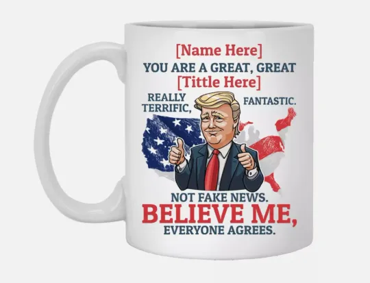 Discover Custom Trump Mug - Funny Donald Trump Coffee Cup, Personalized