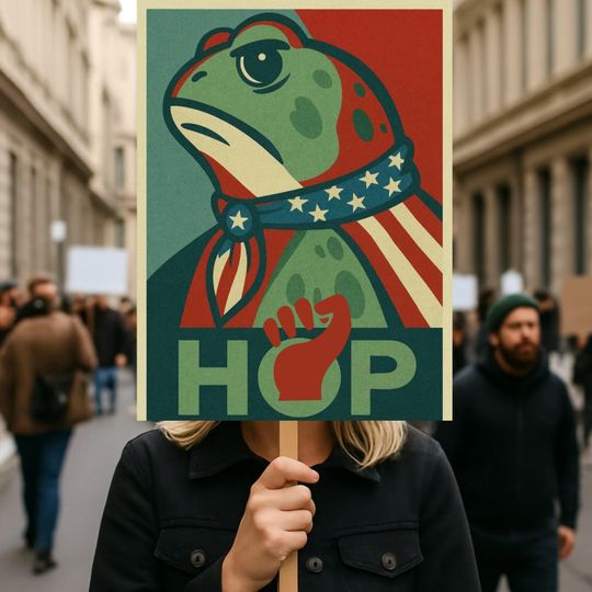 Discover Portland Frog Rage Again The Machine Protest Sign, Frog resist Protest Sign, Anti ICE Sticker, Anti Fascism Sign, Portland Frog, Anti Trump