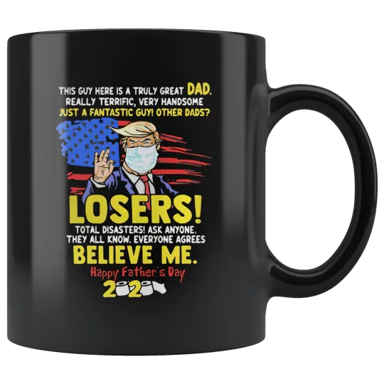 Discover Donald Trump Great Dad Funny Mug - Father's Day Gift for Dad