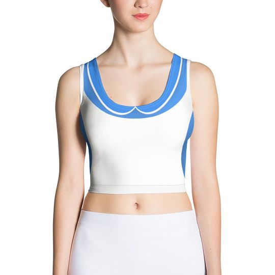 Alice 3D Crop Tank Top for Womens