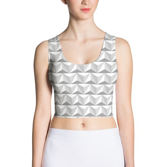 Discover World of Tomorrow Crop Top