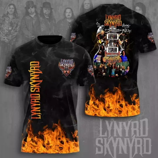 Discover Lynyrd Skynyrd 3D Unisex T-Shirt