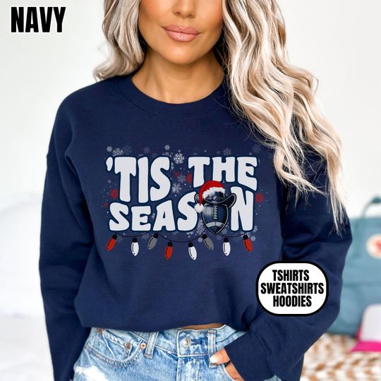Discover Christmas Dallas Football Apparel, Mens & Womens Tshirts/Crewneck Sweatshirts/Hoodies, Gift For Sports Fan, Game Day Outfit, Tis the Season