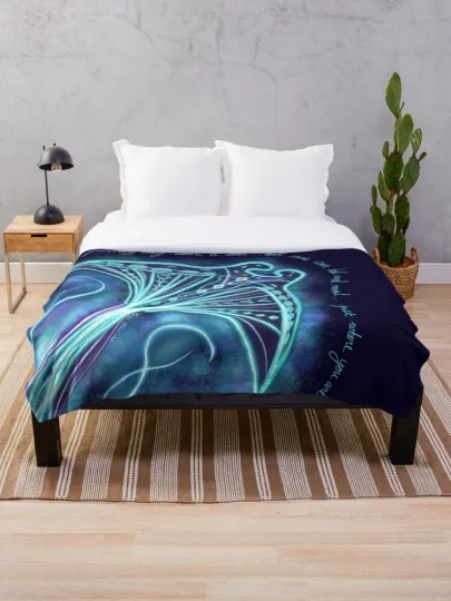 Discover Disney Moana Sting Ray Art Cozy Fleece Blanket