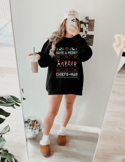 Discover Have a Merry Chiefsmas Crewneck