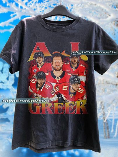 A.J. Greer Hockey T-shirt, Florida Panthers Hockey T-shirt, 90s Vintage Hockey Shirt, Hockey Gift For Fan,Hockey player tshirt
