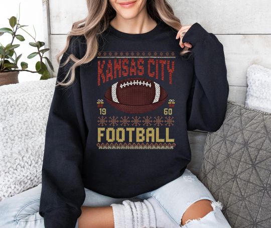 Discover Kansas City Football Ugly Christmas Sweater Style, Chiefs Game Day Shirt