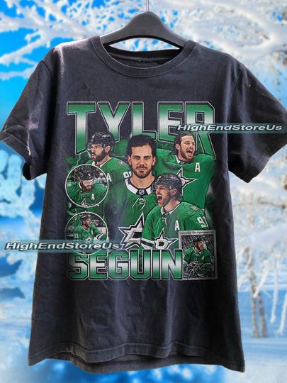 Discover Tyler Seguin Shirt Ice Hockey Finnish Professional Hockey Championship Sport Merch Vintage Sweatshirt Hoodie Graphic Tee Gift Fans