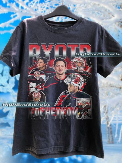 Discover Pyotr Kochetkov Shirt Graphic Sport Tshirt Player Best Seller Bootleg Unisex Women Man Vintage 90s SweatshirtHoodie Graphic Tee Gift Fans