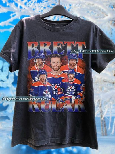 Discover Brett Kulak shirt, Edmonton Hockey Sweatshirt, Hockey Fan Shirt, Kulak t-shirt, Bootleg Rap tee, Hockey player tshirt