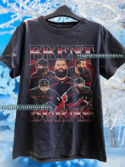 Discover Brent Burns shirt, Carolina Hockey Sweatshirt, Hockey Fan Shirt, Burns t-shirt, Bootleg Rap tee, Hockey player tshirt