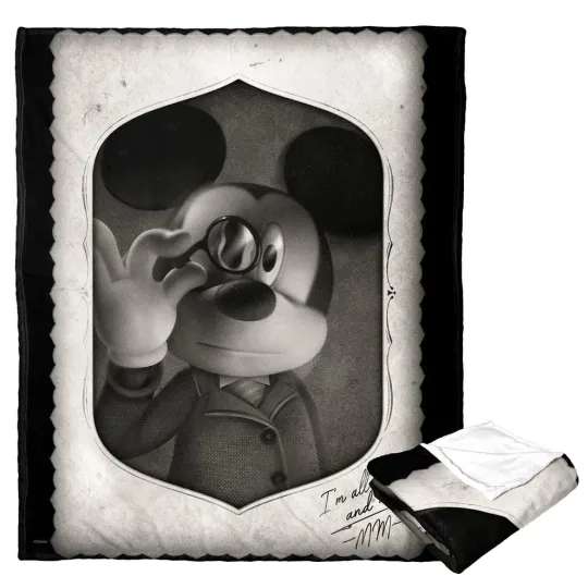 Discover Disney Mickey Mouse Ducktor Sinister Fleece Blanket