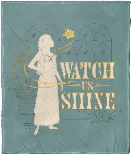 Discover Watch Us Shine Disney Wish DisneyFriends Fleece Blanket