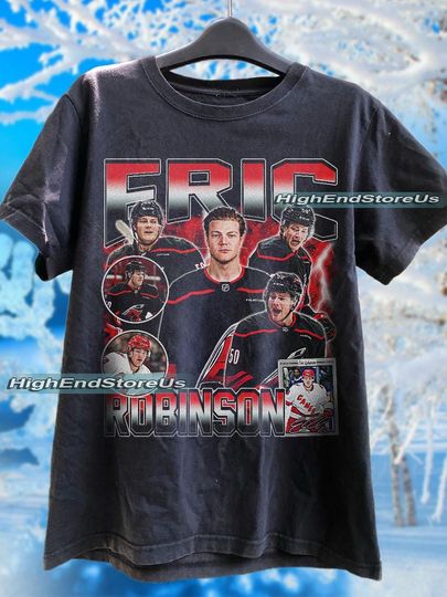Discover Eric Robinson Shirt Ice Hockey American Professional Hockey Championship Sport Merch Sweatshirt Hoodie Graphic Tee Gift Fans