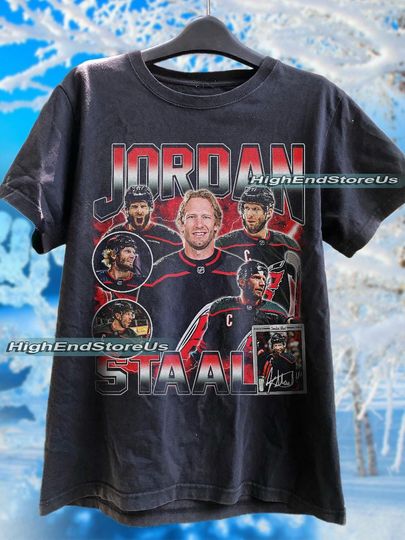Discover Jordan Staal Shirt Ice Hockey Canadian Professional Hockey Championship Sport Merch Vintage Sweatshirt Hoodie Graphic Tee Gift Fans