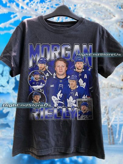 Discover Morgan Rielly Shirt Ice Hockey American Professional Hockey Championship Sport Merch Sweatshirt Hoo die Graphic Tee Gift Fans