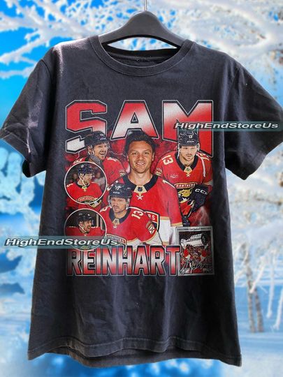 Discover Sam Reinhart Shirt Ice Hockey American Professional Hockey Championship Sport Merch Vintage Retro Sweatshirt Hoodie Graphic Tee