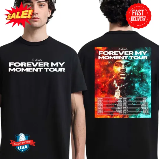 Discover Tee Grizzley Forever My Moment Tour North America 2025 T-Shirt