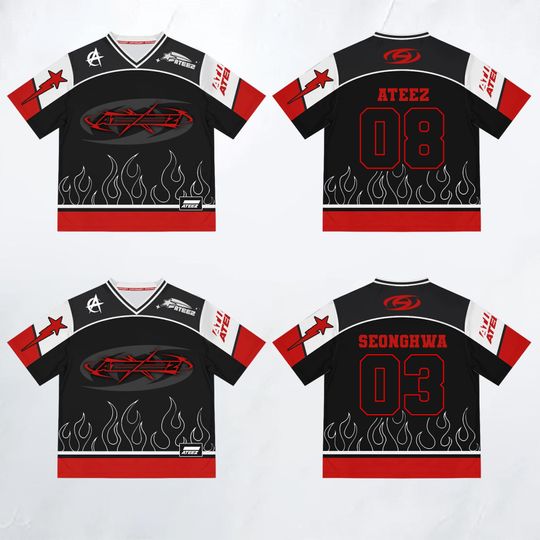 Discover Crop Top Mesh Baseball Jersey with Custom Number for K-pop Fans