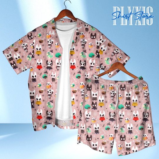 Discover Hollow Knight Hawaiian Shirt for Gamers, Summer Clothing