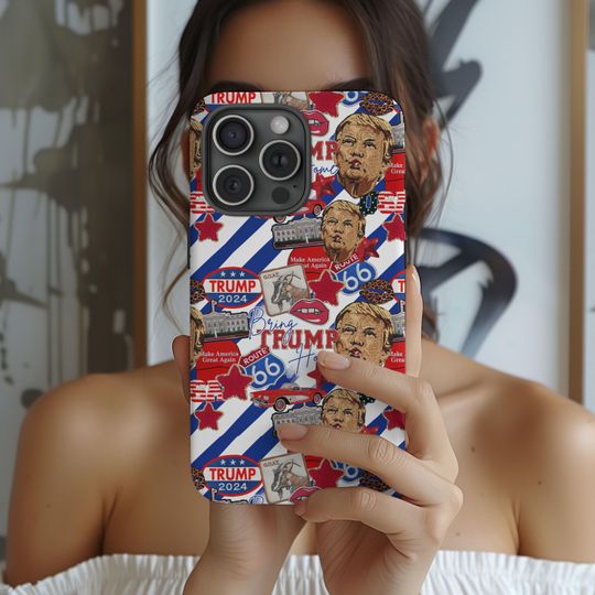 Discover Trump 2024 Phone Case, Bring Trump Home Phone Case, MAGA Phone Case, Trump Phone Case, Trump 2024 Election Phone Case
