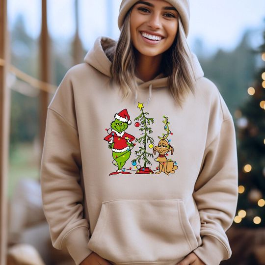 Discover Funny Christmas funny character Hoodie Dog Max funny character Gifts Christmas Party Hoodies Top Seller funny character Tree Hoodie funny character Dog Max Ugly Christmas Gifts