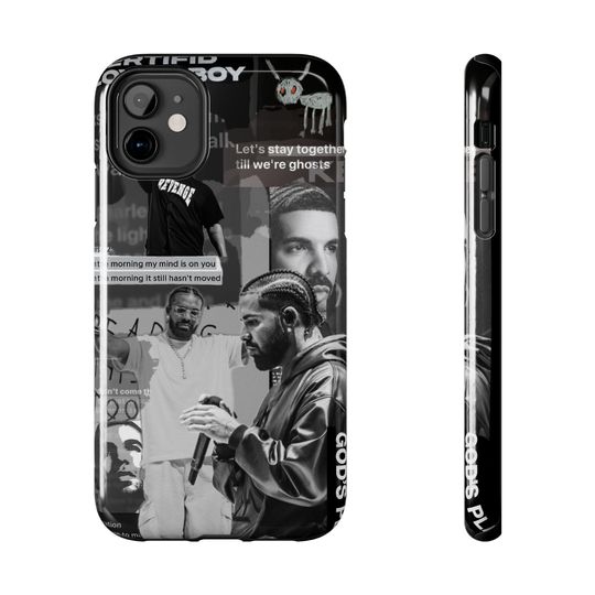 Discover Drake Phone Case | Certified Lover Boy Album Collage | Hip Hop Rap Star iPhone Case | Stylish Protective Cover for Music Fans