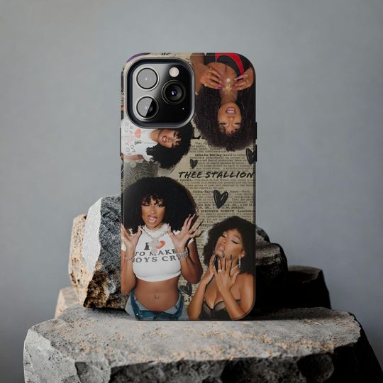 Discover Megan Thee Stallion Phone Case: Tough, Impact-Resistant - iPhone & Samsung