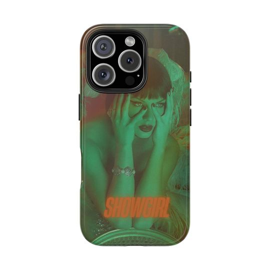 Discover Showgirl Tough Phone Case: Impact-Resistant Lexan Plastic