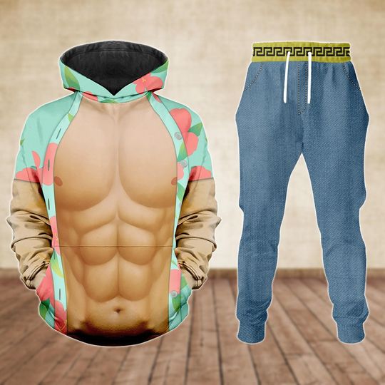 Discover Abby Saja Costume Hoodie & Joggers Set for Men, Women, and Kids Halloween Gifts