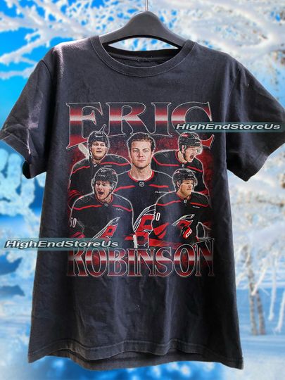 Discover Eric Robinson Shirt Ice Hockey American Professional Hockey Championship Sport Merch Sweatshirt Hoodie Graphic Tee Gift Fans