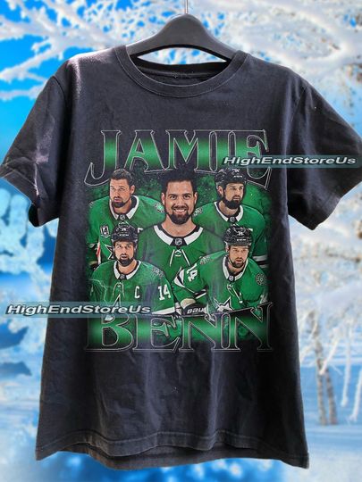 Discover Jamie Benn shirt, Dallas Hockey Sweatshirt, Hockey Fan Shirt, Benn t-shirt, Bootleg Rap tee, Hockey player tshirt