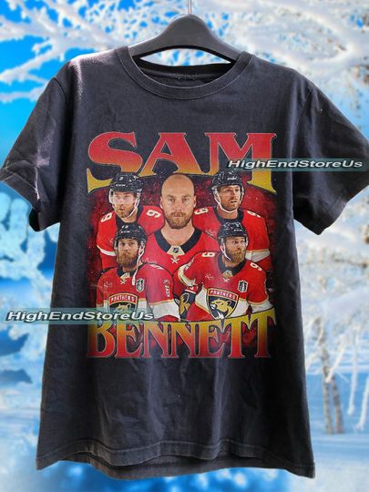 Discover Sam Bennett Shirt Ice Hockey American Professional Hockey Championship Sport Merch Vintage Retro Sweatshirt Hoodie Graphic Tee
