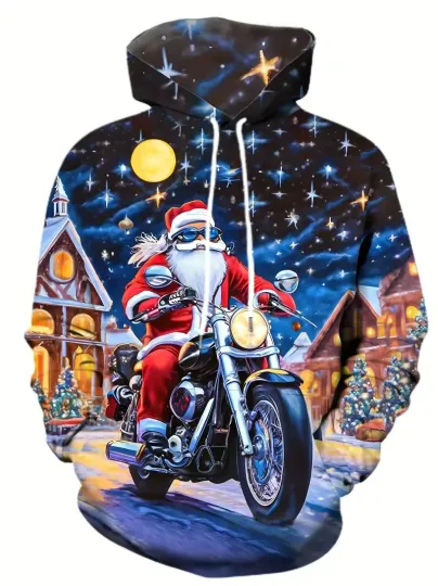 Discover Ugly Christmas 3D Hoodie – Unisex Pullover, Funny Holiday Knit Print Cozy Outfit