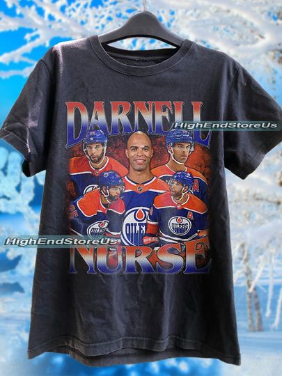 Discover Darnell Nurse shirt, Edmonton Hockey Sweatshirt, Hockey Fan Shirt, Nurse t-shirt, Bootleg Rap tee, Hockey player tshirt