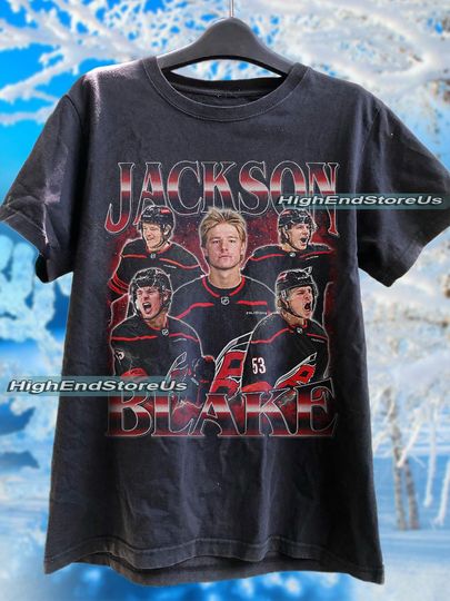 Discover Jackson Blake shirt, Carolina Hockey Sweatshirt, Hockey Fan Shirt, Blake t-shirt, Bootleg Rap tee, Hockey player tshirt