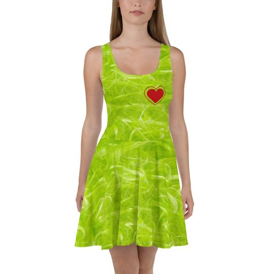 Discover Green Guy Skater Dress