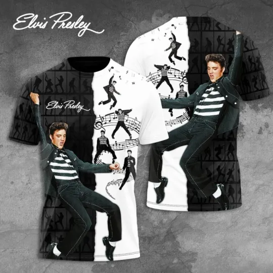 Discover Elvis Presley 3D Shirt, unisex tshirt, gift for fans