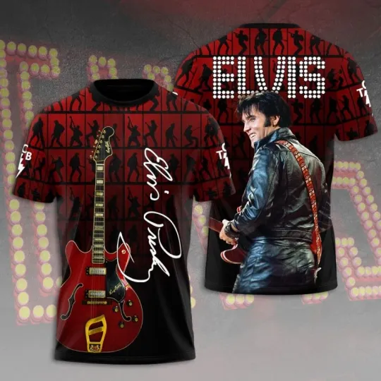Elvis Presley 3D Shirt, unisex tshirt, gift for fans