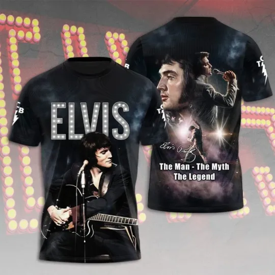 Discover Elvis Presley  3D Shirt, unisex tshirt, gift for fans