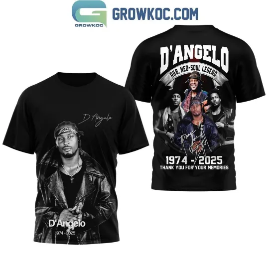 Discover D’Angelo 1974 2025 Memories Shirt
