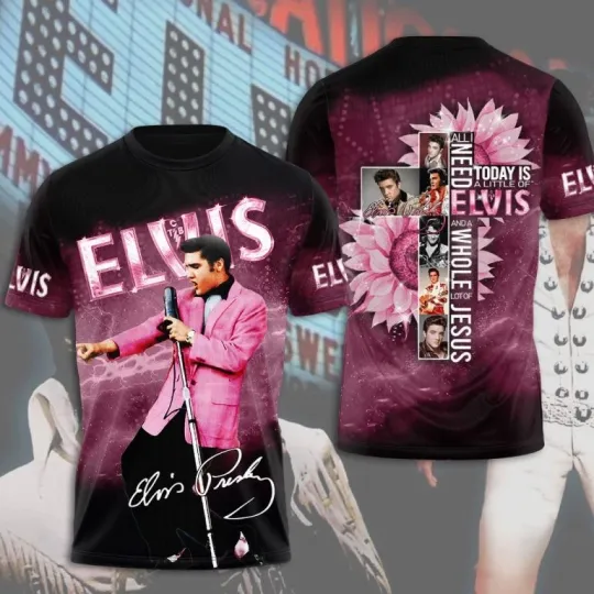 Discover Elvis Presley  3D Shirt, unisex tshirt, gift for fans