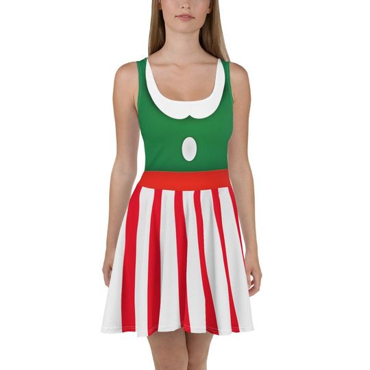 Discover Peppermint Mouse Skater Dress for Women
