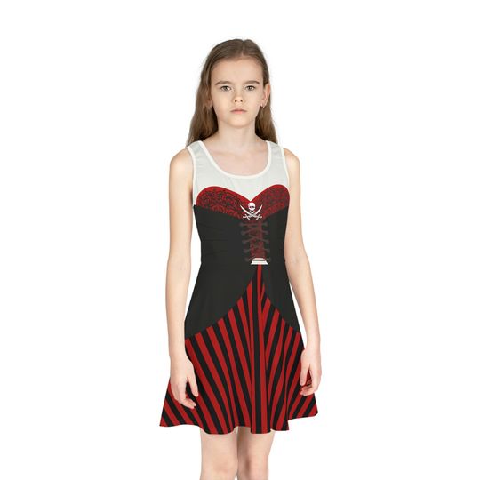 Pirate Life Girls' Sleeveless Sundress