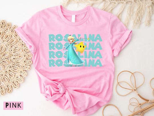 Discover Super Mario Princess Rosalina T-Shirt, Nintendo Mario Gift Tee