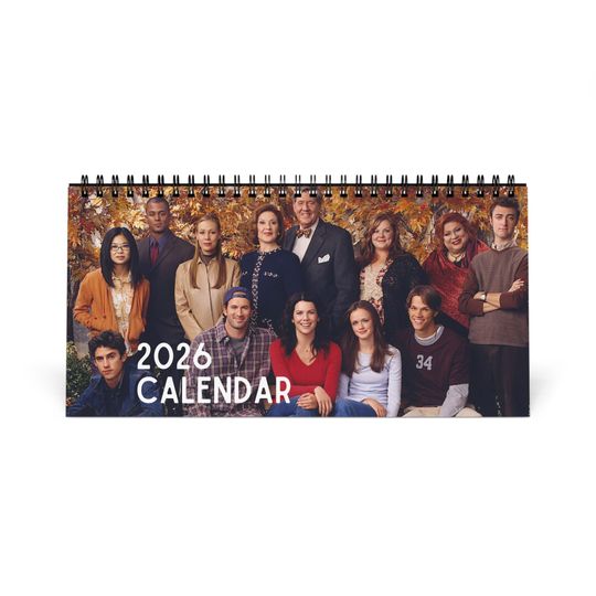 Discover 2026 Gilmore Girls Desk Calendar: Iconic Quotes & Scenes
