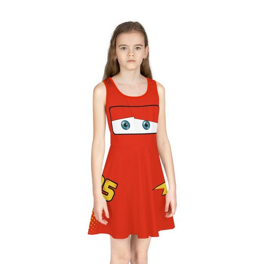 Discover Lightning Inspired Girls' Sleeveless Sundress
