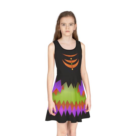 Discover Halloween Mouse 2024 Girls' Sleeveless Sundress